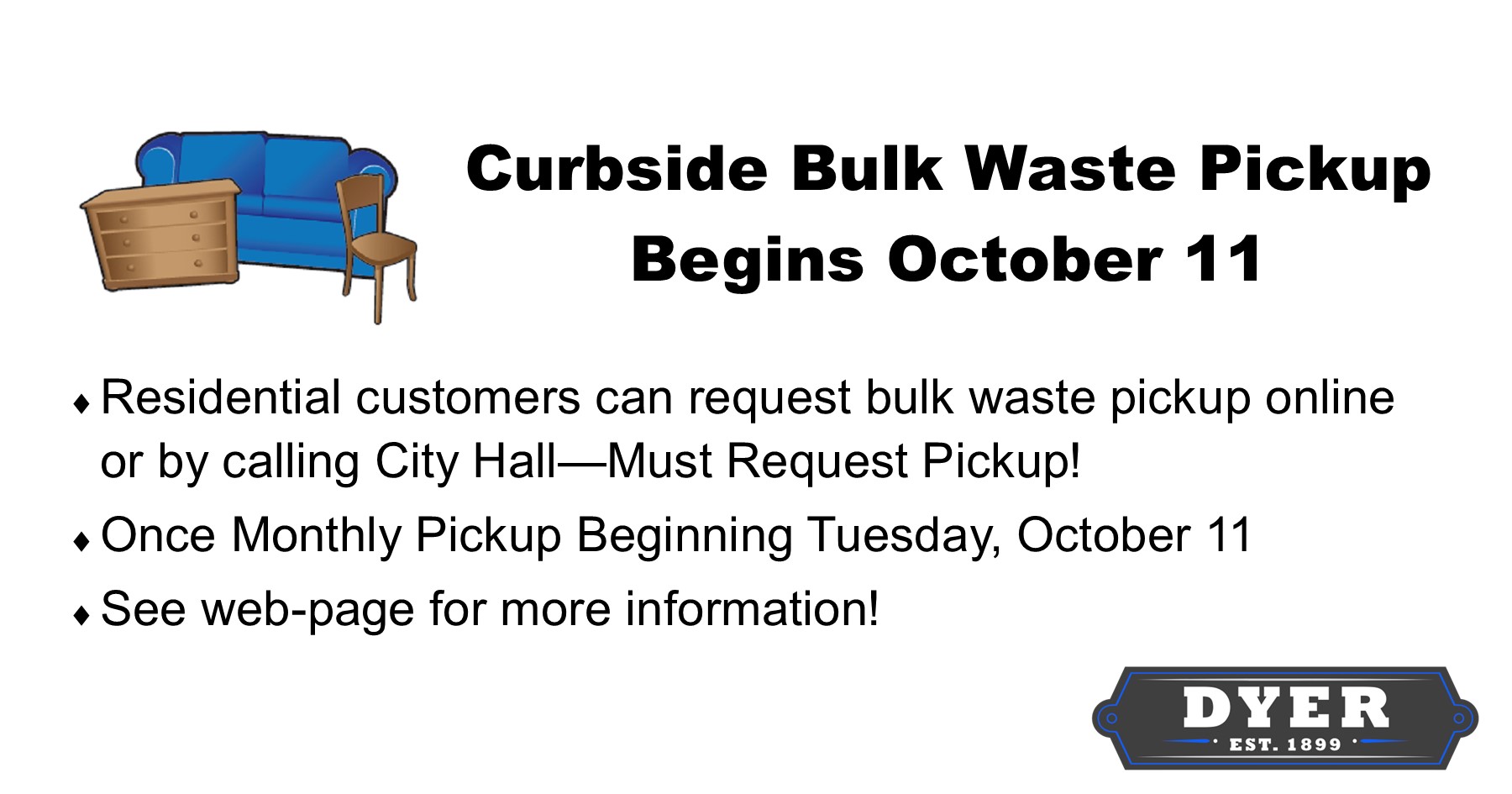 2022 Curbside Bulky Item Pickup – City of Belton