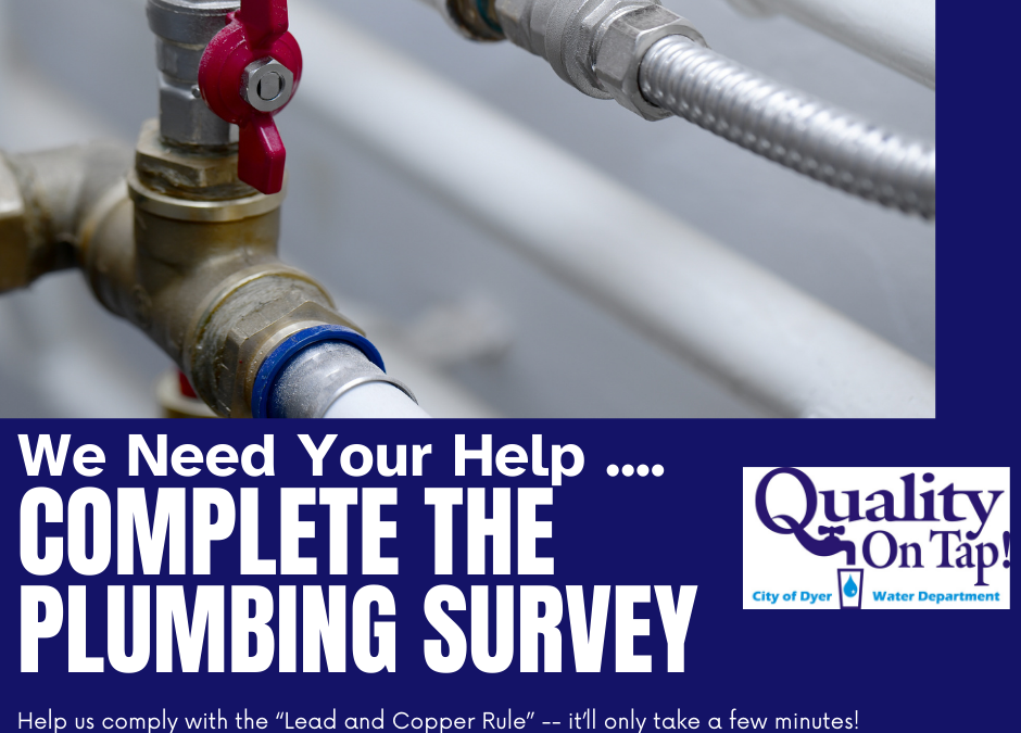 Help us with the plumbing survey!